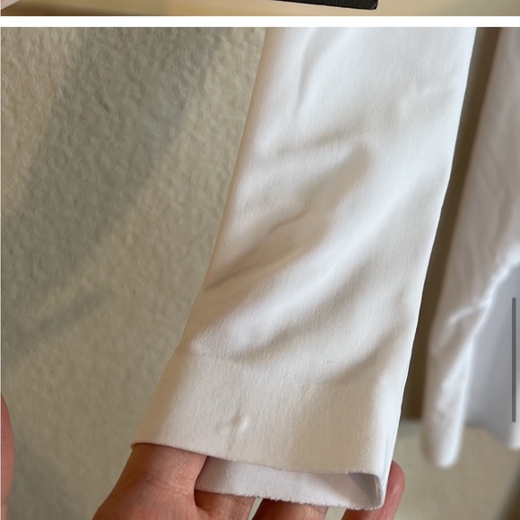 Norma Kamali Tie-Front Shirtdress white size s - Picture 2 of 5